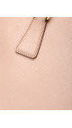 Prada Double Tote Bag i Peachy/Beige – Saffiano Skinn