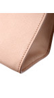 Prada Double Tote Bag i Peachy/Beige – Saffiano Skinn
