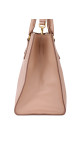 Prada Double Tote Bag i Peachy/Beige – Saffiano Skinn