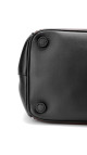 Prada Double Tote Bag i To-farget Skinn – Brun og Sort