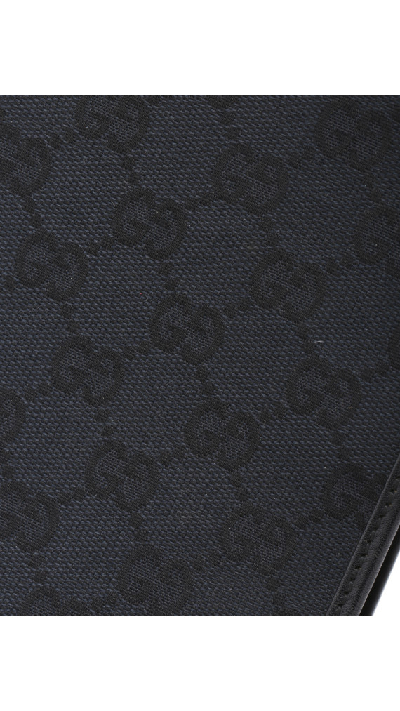 Gucci GG Supreme Canvas Tote med Web-lås – Svart