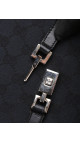 Gucci GG Supreme Canvas Tote med Web-lås – Svart
