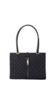 Gucci GG Supreme Canvas Tote med Web-lås – Svart