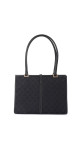 Gucci GG Supreme Canvas Tote med Web-lås – Svart