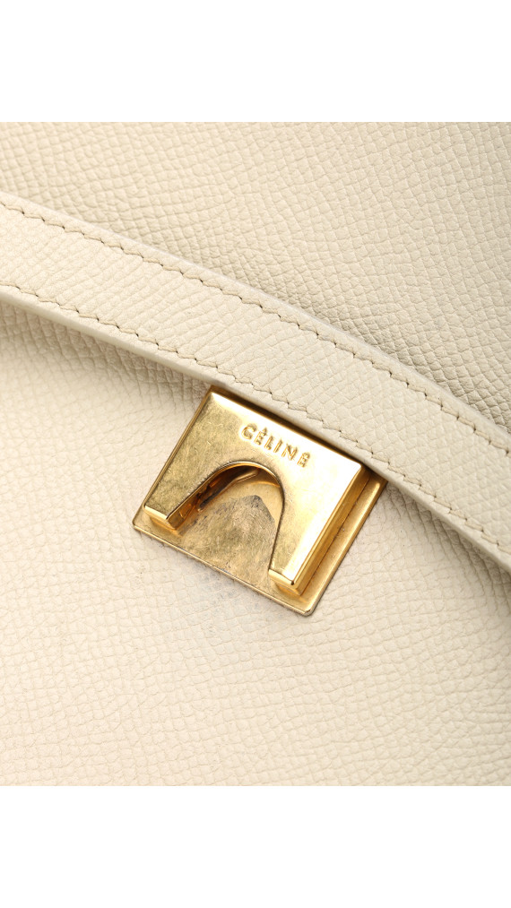 Celine Belt Bag Size Micro i Kremfarget Skinn