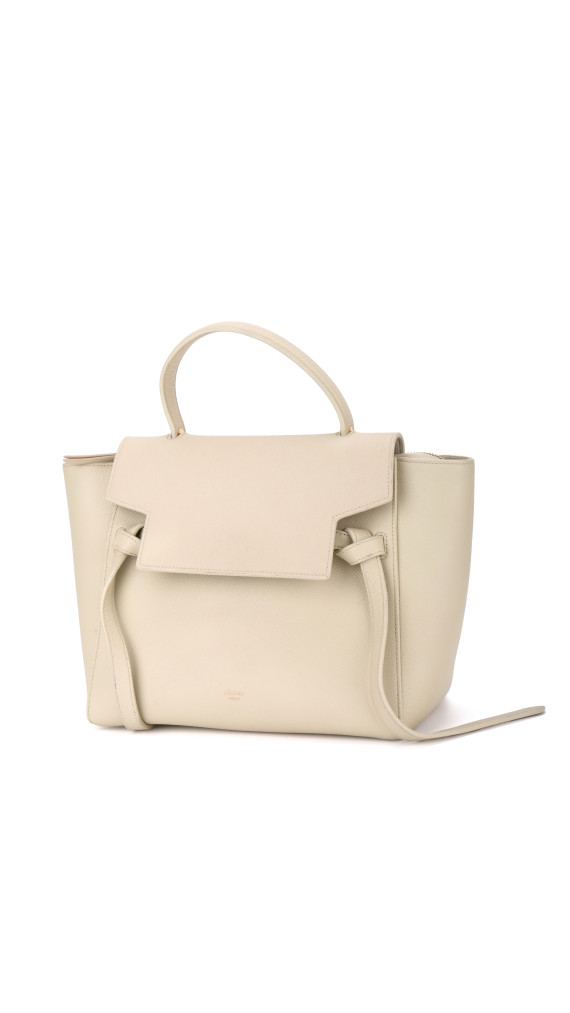 Celine Belt Bag Size Micro i Kremfarget Skinn