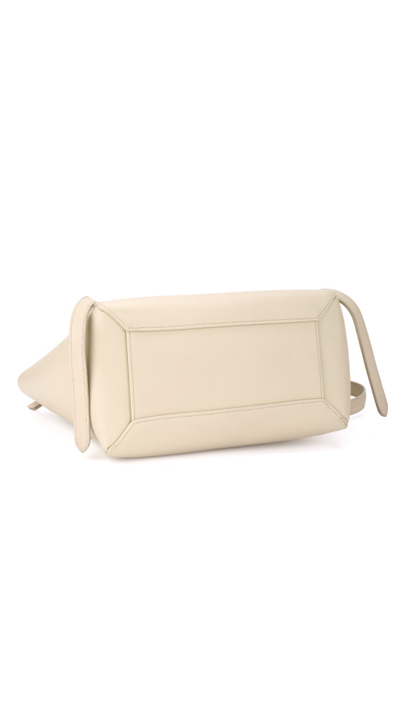 Celine Belt Bag Size Micro i Kremfarget Skinn