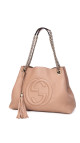 Gucci Soho Chain Tote Bag med Duskedetalj