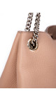 Gucci Soho Chain Tote Bag med Duskedetalj