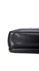 Chanel Vintage Tote Bag i Sort Skinn med Gullkjetting