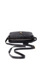 Saint Laurent Lou Camera Bag i Sort Skinn