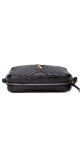 Saint Laurent Lou Camera Bag i Sort Skinn