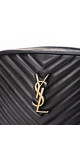 Saint Laurent Lou Camera Bag i Sort Skinn