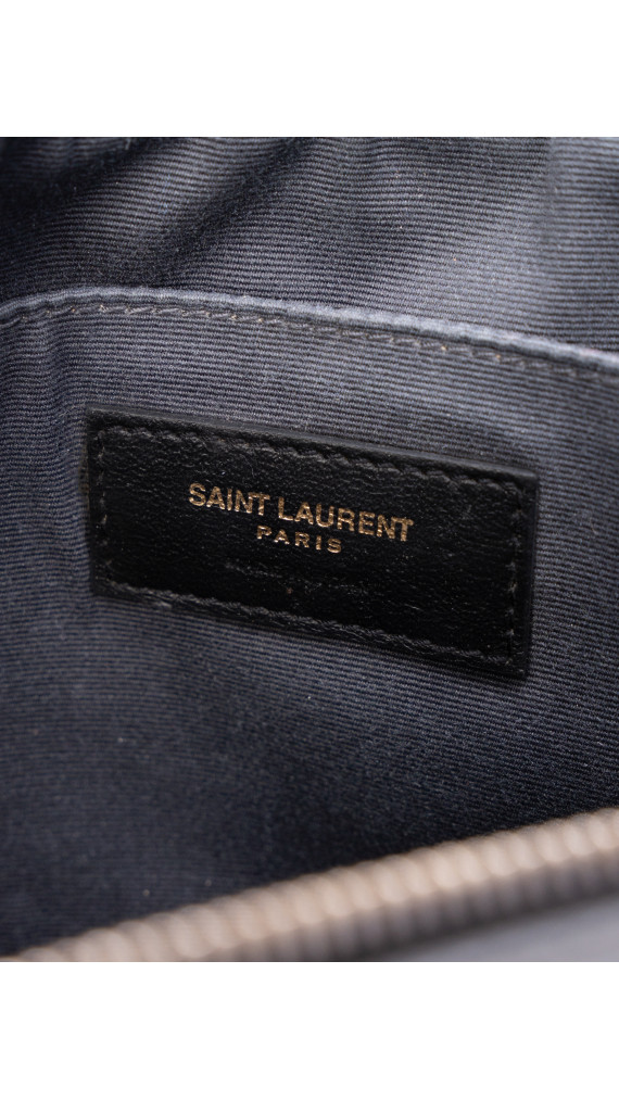 Saint Laurent Lou Camera Bag i Sort Skinn