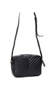 Saint Laurent Lou Camera Bag i Sort Skinn