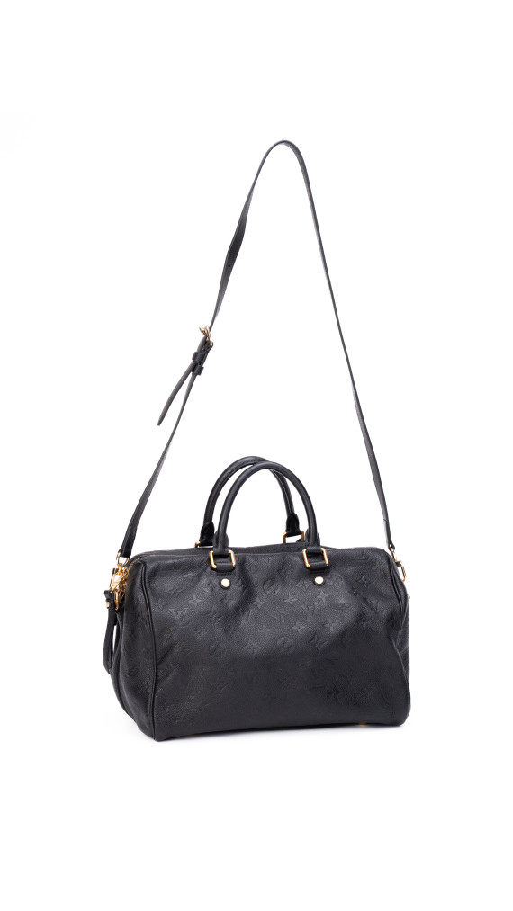 Louis Vuitton Speedy 30 i Monogram Empreinte Skinn