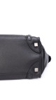 Celine Luggage Tote Handbag Size Micro (Medium) i Sort Skinn