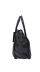 Celine Luggage Tote Handbag Size Micro (Medium) i Sort Skinn