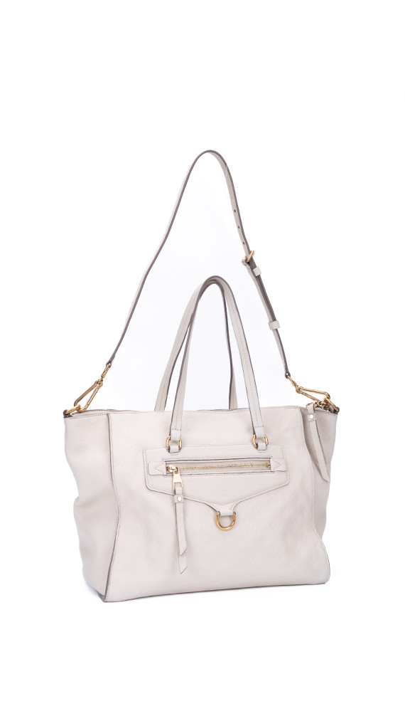Louis Vuitton Empreinte Lumineuse Tote i kremhvitt skinn