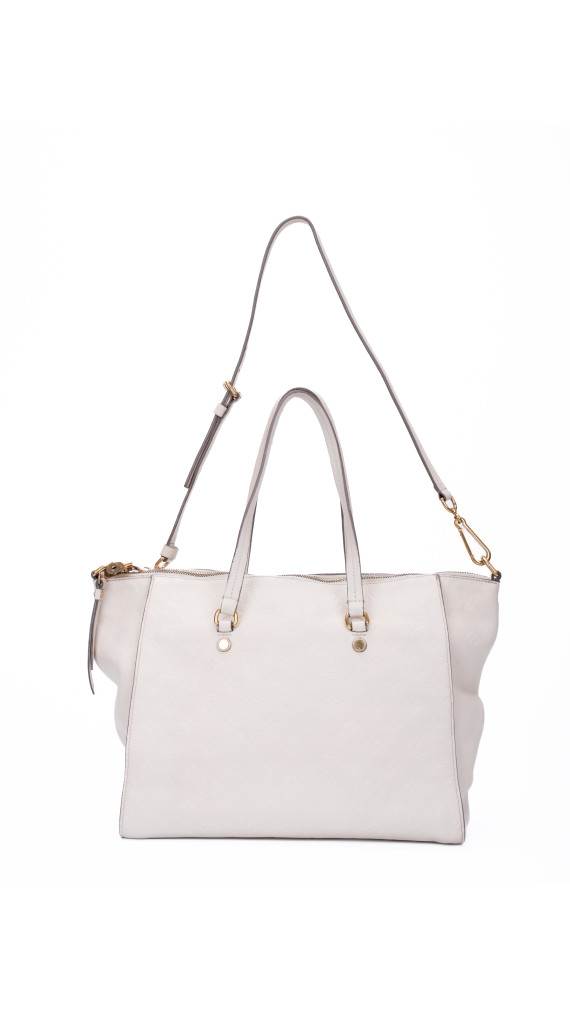 Louis Vuitton Empreinte Lumineuse Tote i kremhvitt skinn