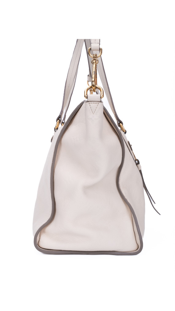 Louis Vuitton Empreinte Lumineuse Tote i kremhvitt skinn