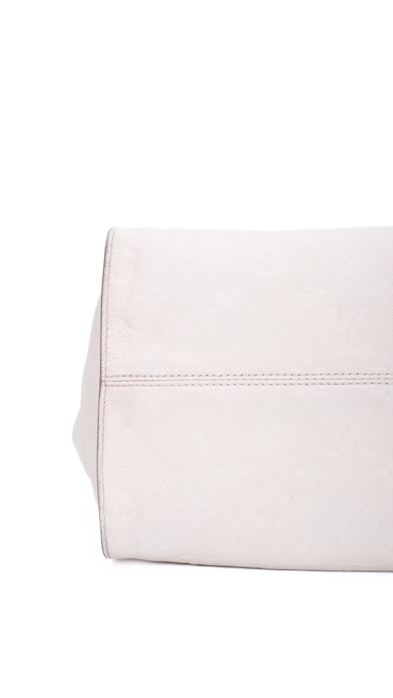 Louis Vuitton Empreinte Lumineuse Tote i kremhvitt skinn