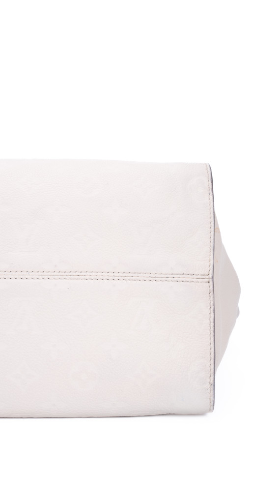 Louis Vuitton Empreinte Lumineuse Tote i kremhvitt skinn