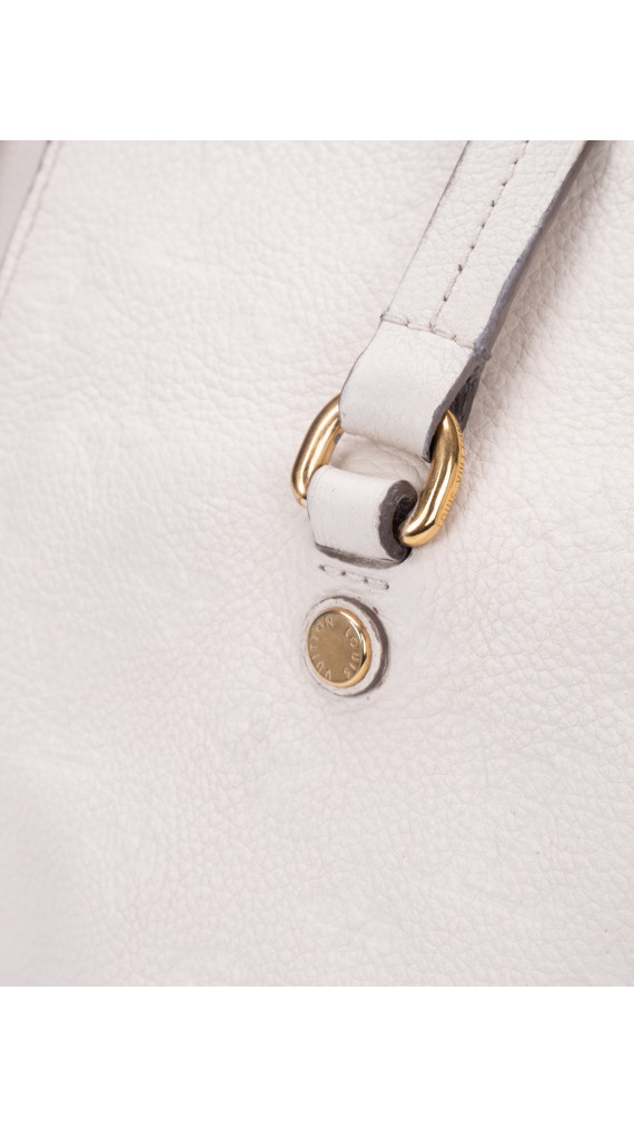 Louis Vuitton Empreinte Lumineuse Tote i kremhvitt skinn