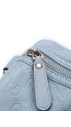 Gucci Boston Bag i monogram canvas – Lyseblå
