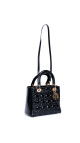 Christian Dior Lady Dior i Patent Skinn Veske – Svart