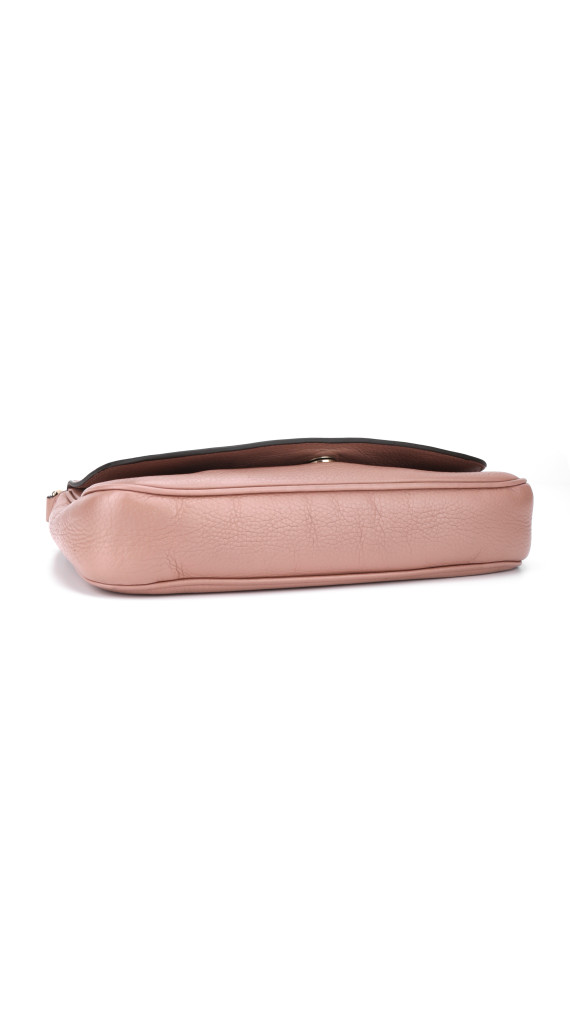 Gucci Soho Disco Bag i rosa skinn