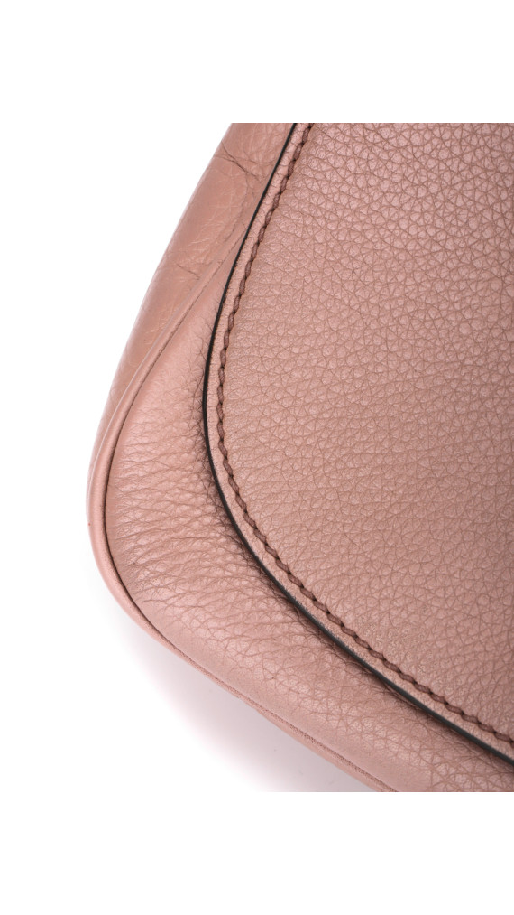 Gucci Soho Disco Bag i rosa skinn