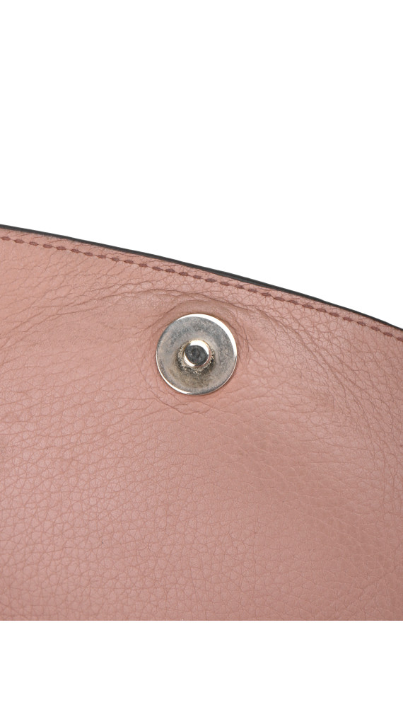 Gucci Soho Disco Bag i rosa skinn