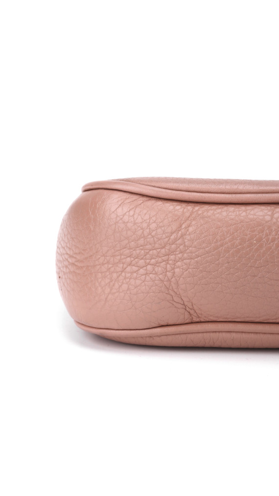Gucci Soho Disco Bag i rosa skinn