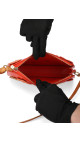 Louis Vuitton Monogram Vernis Flowers Shoulder Bag Oransjerød