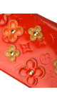 Louis Vuitton Monogram Vernis Flowers Shoulder Bag Oransjerød