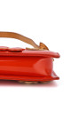 Louis Vuitton Monogram Vernis Flowers Shoulder Bag Oransjerød