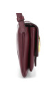 Gucci GG Marmont Skulderveske i Bordeaux Skinn