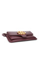 Gucci GG Marmont Skulderveske i Bordeaux Skinn