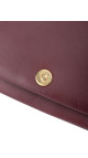 Gucci GG Marmont Skulderveske i Bordeaux Skinn