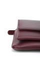 Gucci GG Marmont Skulderveske i Bordeaux Skinn