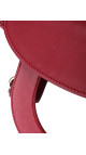 Lady Dior Medium Bag i rødt lammeskinn