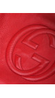 Gucci Soho Tote Bag i rødt skinn