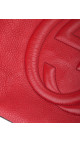 Gucci Soho Tote Bag i rødt skinn