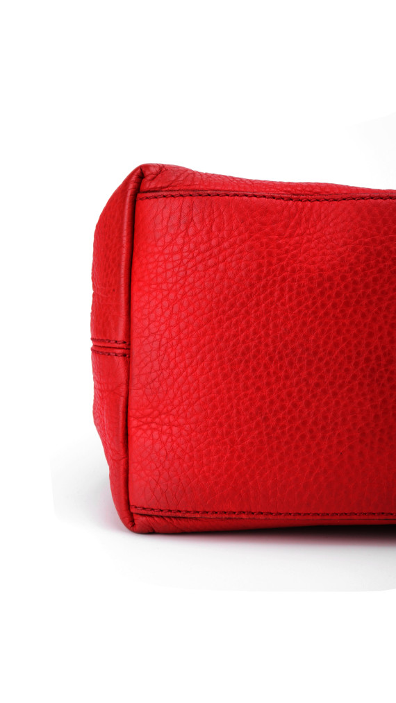 Gucci Soho Tote Bag i rødt skinn