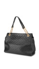 Gucci Tote i Gucci Signature skinn med elegante kjedehåndtak