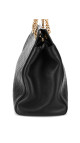 Gucci Tote i Gucci Signature skinn med elegante kjedehåndtak