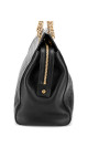 Gucci Tote i Gucci Signature skinn med elegante kjedehåndtak