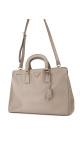 Prada Pomice Saffiano Lux Tote