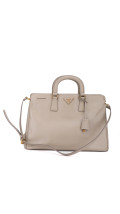 Prada Pomice Saffiano Lux Tote